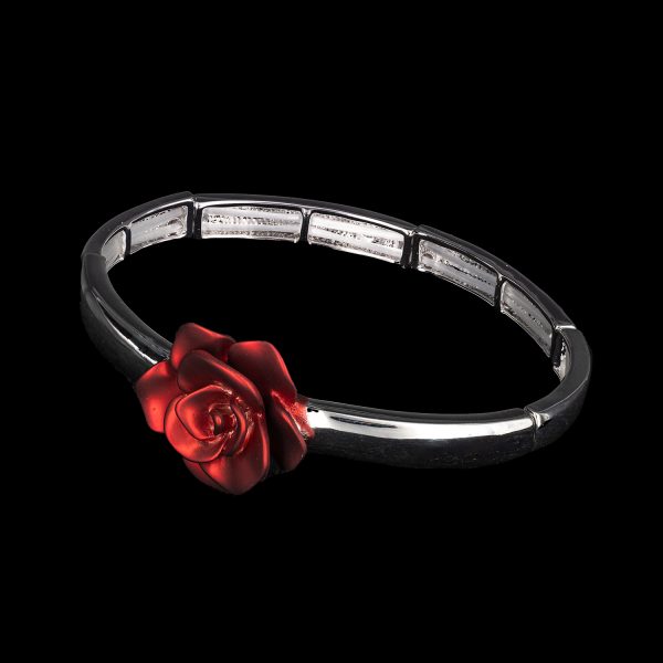 Zugarmband, Armband Modeschmuck, Armband mit Rose, Rose Modeschmuck, Rosenarmband,Mahlschatz